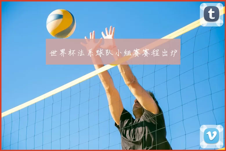 世界杯法系球队小组赛赛程出炉