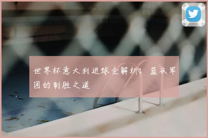 世界杯意大利进球全解析:蓝衣军团的制胜之道