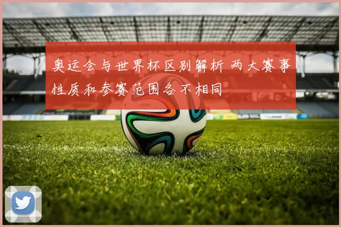 奥运会与世界杯区别解析 两大赛事性质和参赛范围各不相同