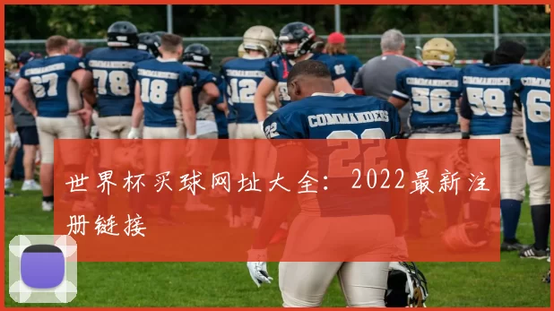 世界杯买球网址大全：2022最新注册链接